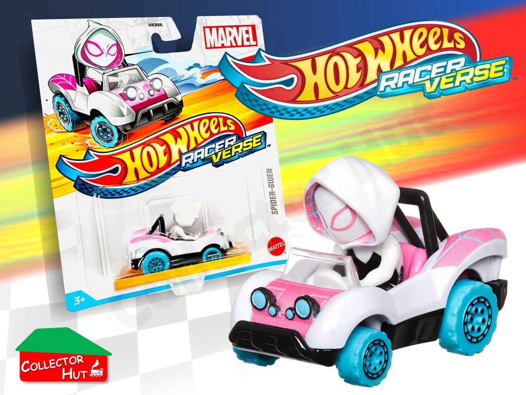 Hot Wheels RacerVerse Racer Verse Die Cast Character Race Cars