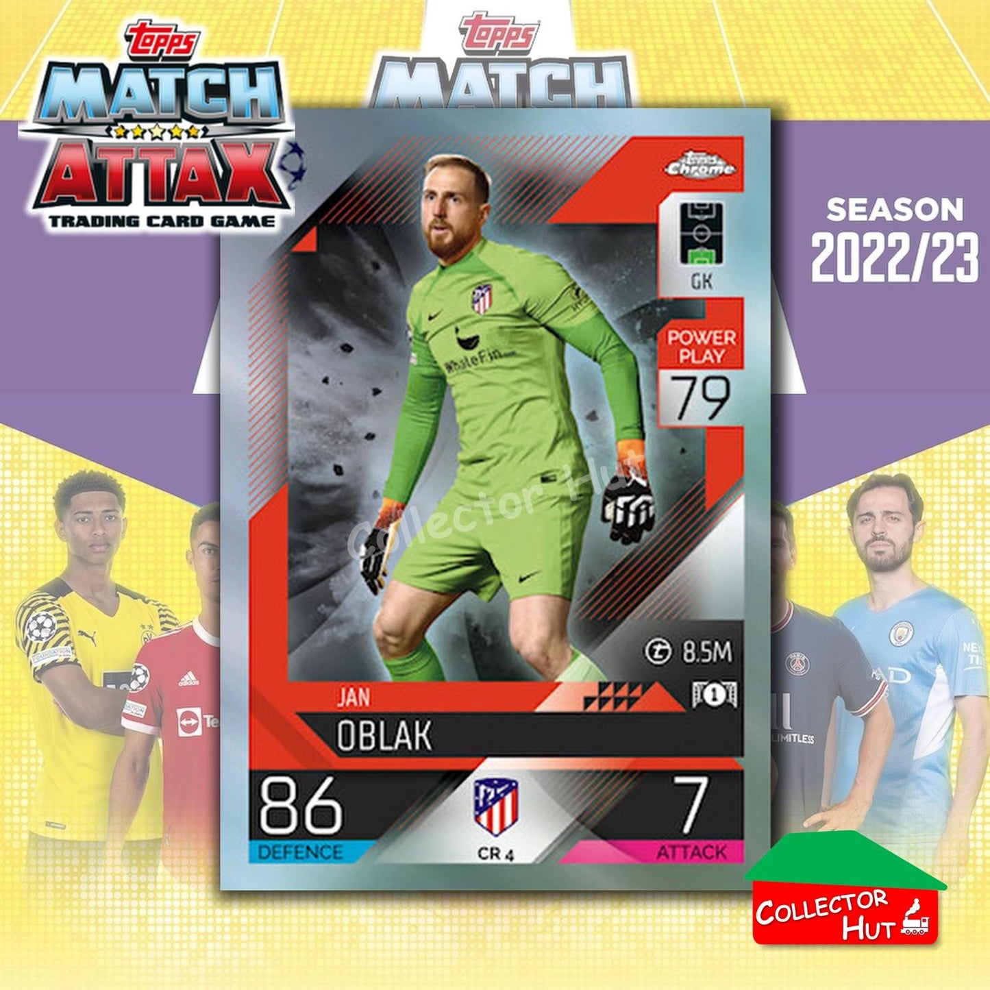 Topps Match Attax EuropA Champions League 2022/23 FOIL LEGEND LIMITED CARDS