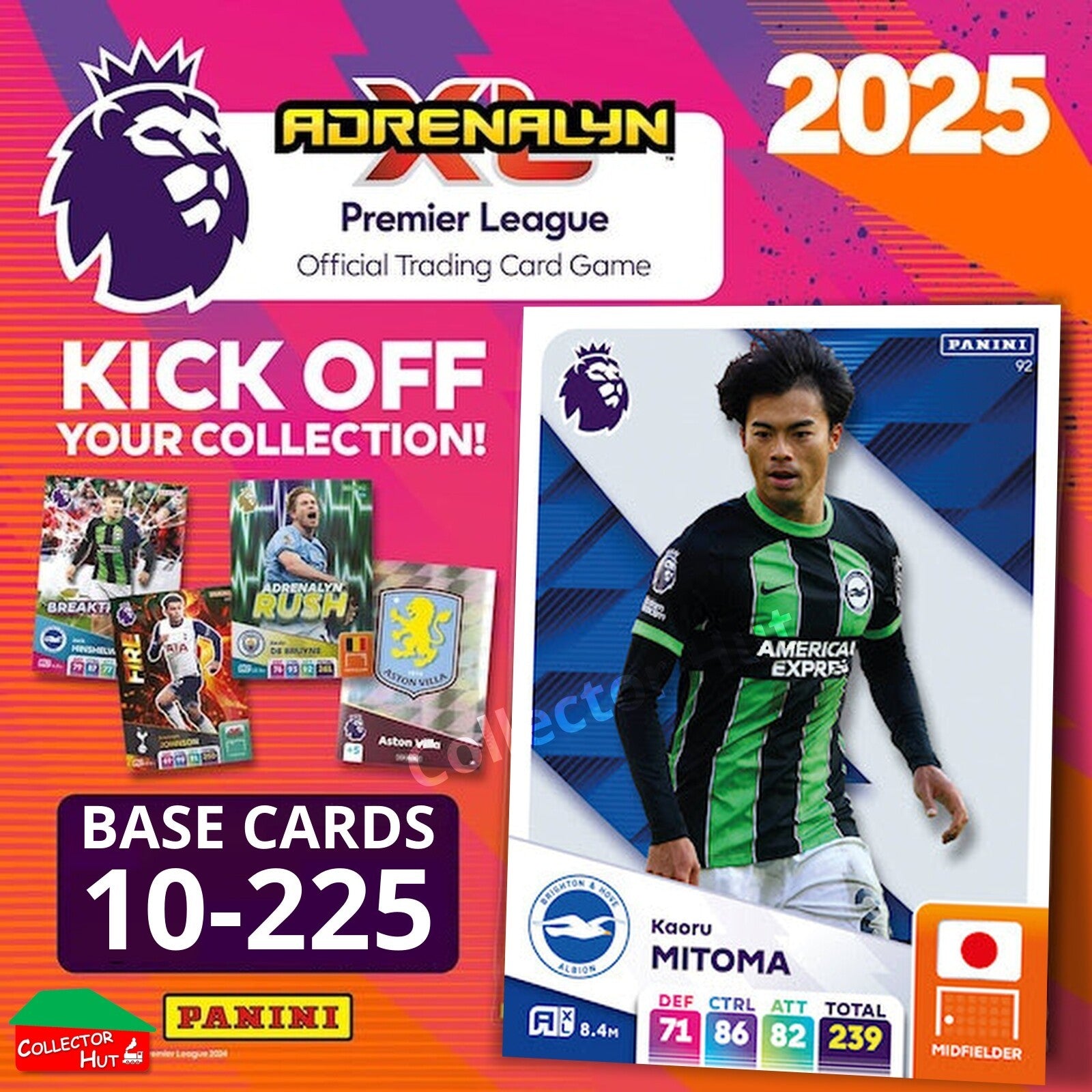 Panini Adrenalyn XL Premier League 2025 2024/25 Base & Foils #10-225