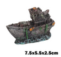 Mini Aquarium Medium Decorations Boats Planes Huts Coral Shells