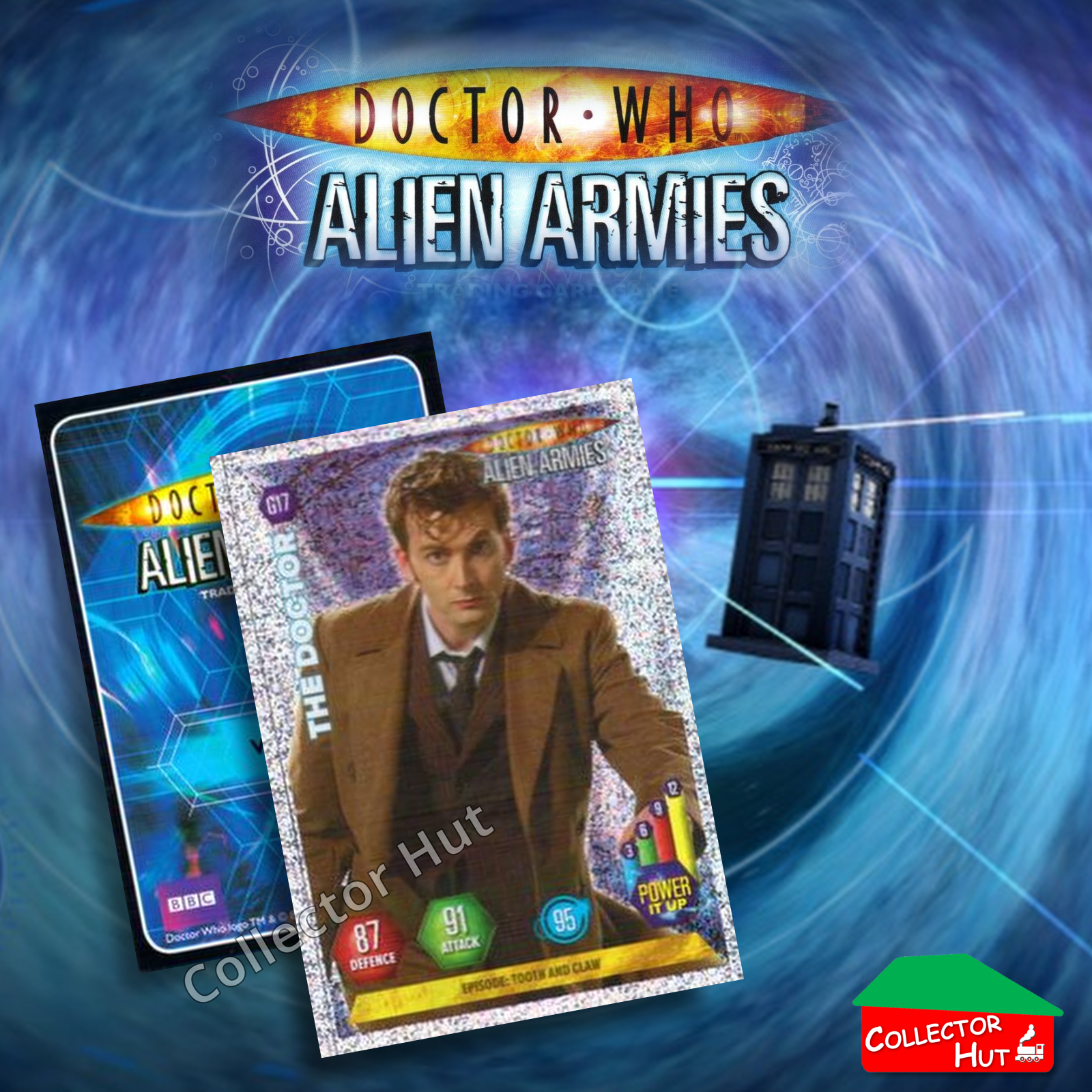DOCTOR WHO Alien Armies Trading Cards Glitter Super Emboss Foil Cards