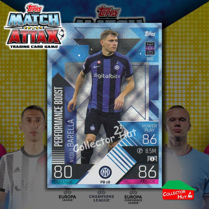 Topps Match Attax Extra 2022/23 Parallel CRYSTAL & EMERALD Cards YOU CHOOSE