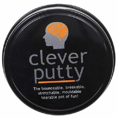 Clever Putty Sensory Slime Silver Mouldable Stretachable Stress Relief