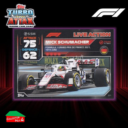 Topps Turbo Attax Formula 1 F1 2022 #136-279 Base Cards YOU CHOOSE