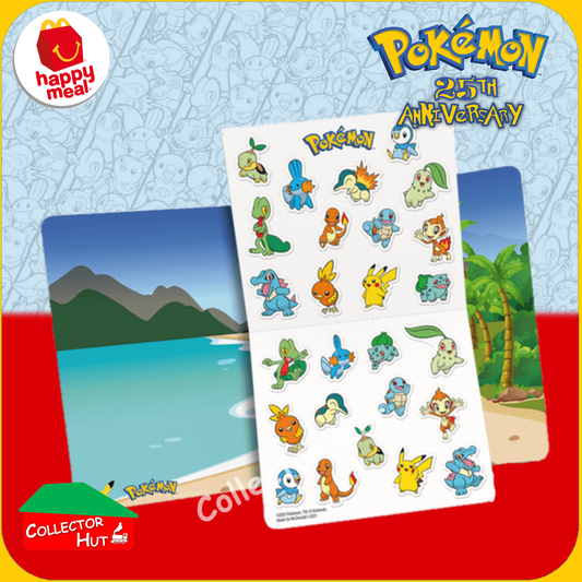 McDonald's Happy Meal 2021 Pokémon 25th Anniversary Trading Cards You Choose