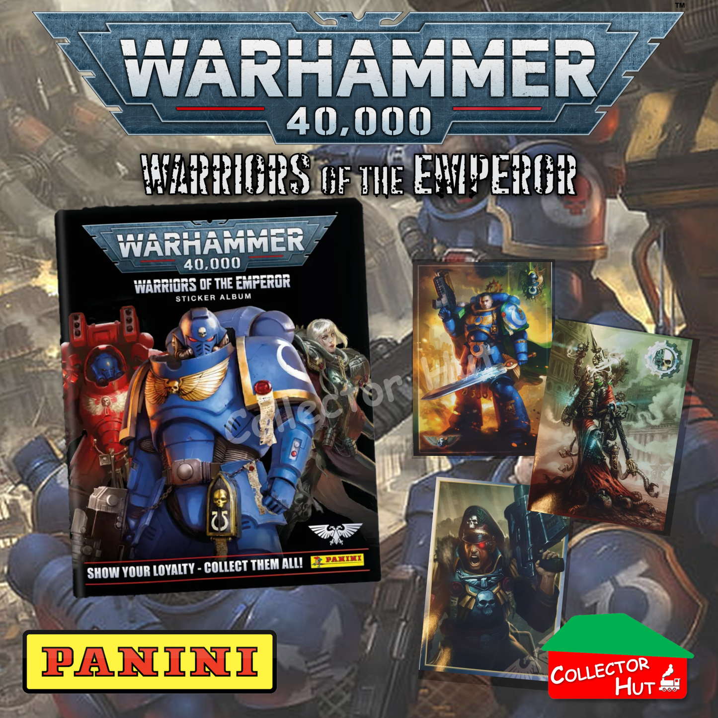 PANINI Warhammer 40,000 40k Warriors of the Emperor Trading Cards You Choose