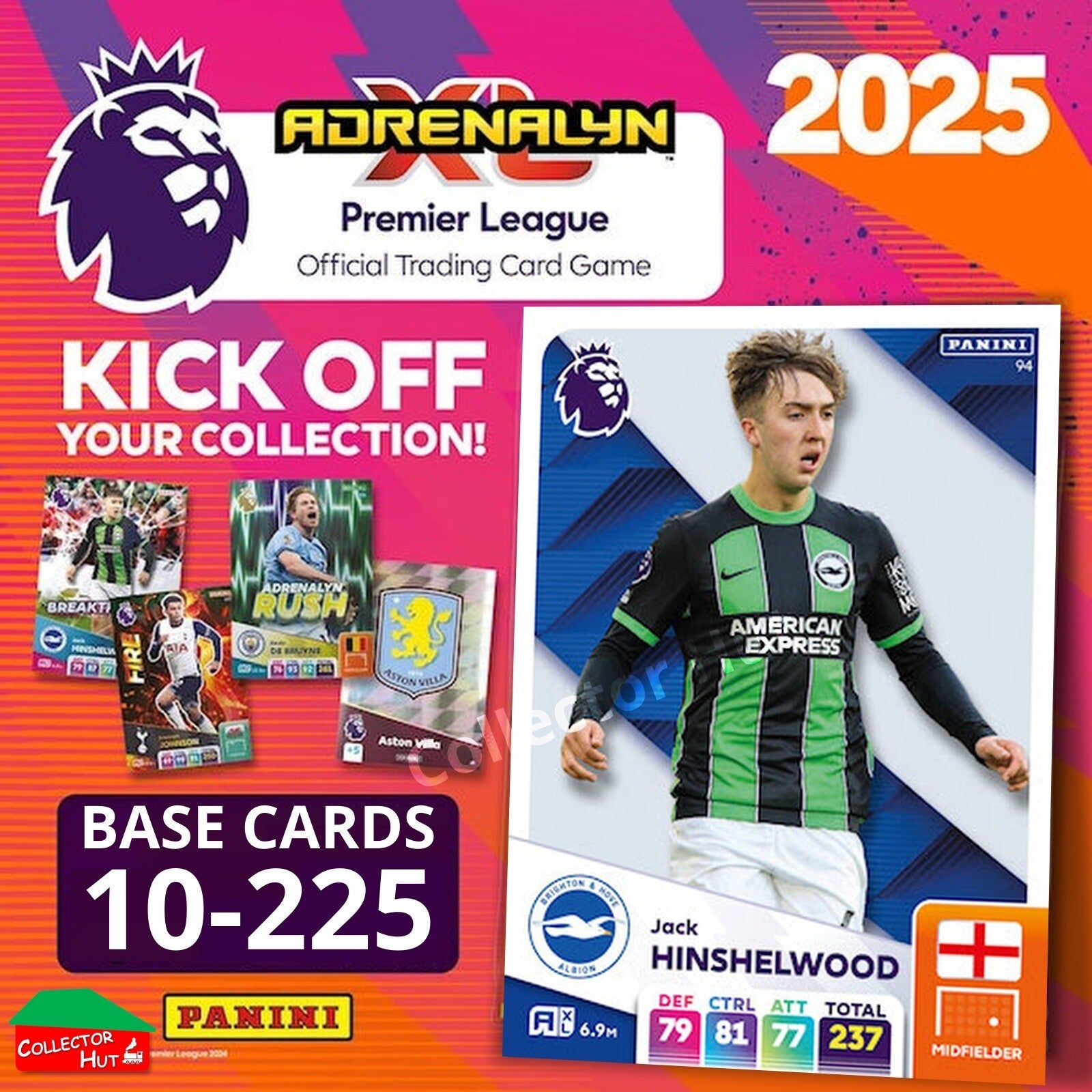 Panini Adrenalyn XL Premier League 2025 2024/25 Base & Foils #10-225