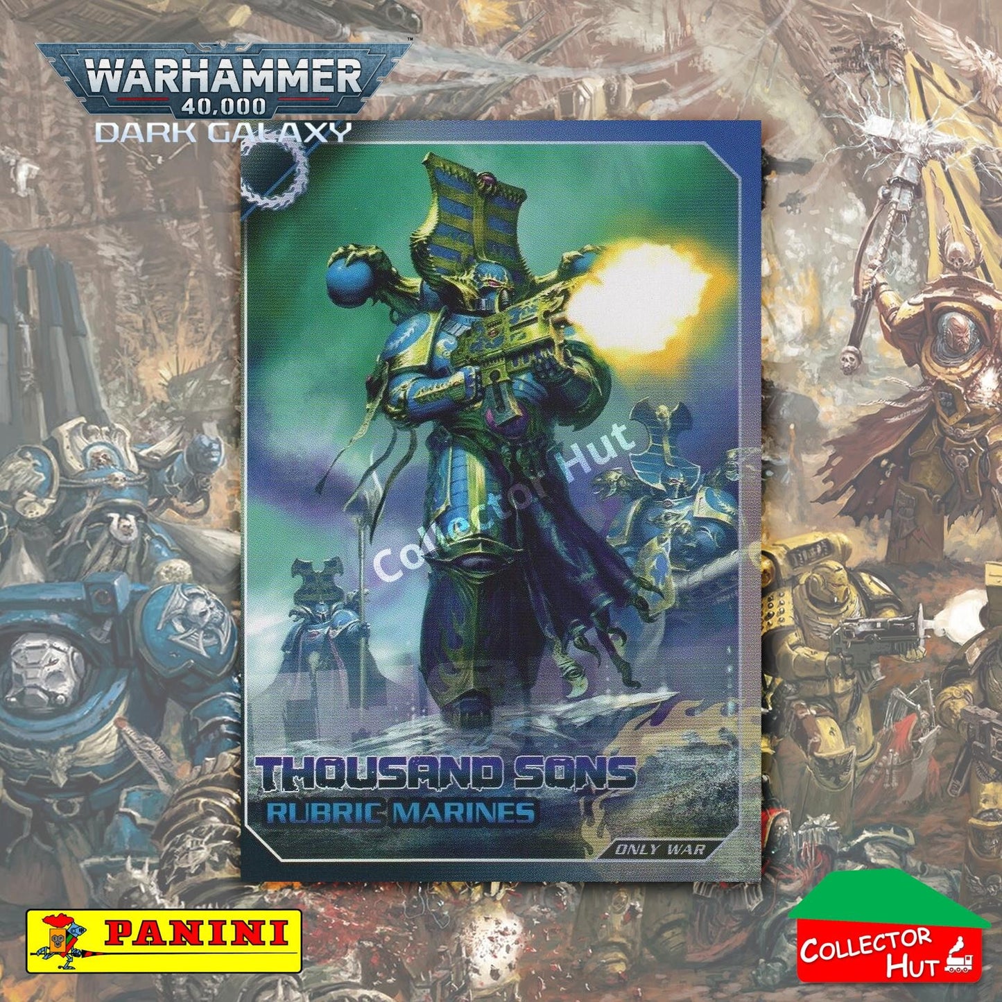PANINI Warhammer 40,000 Dark Galaxy Only War Base Trading Cards #1-225