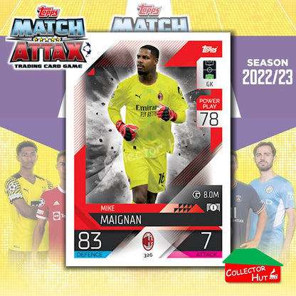 Topps Match Attax Europa Champions League 2022/23 TCG Trading Cards Base 190-387