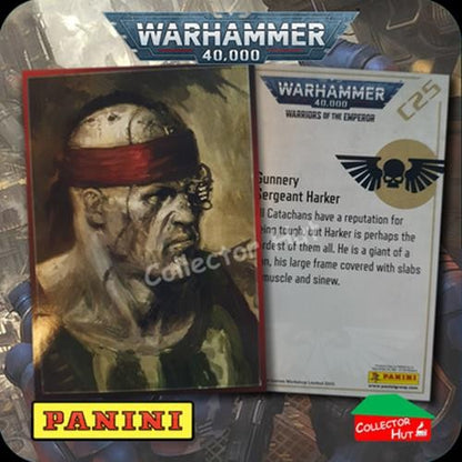 PANINI Warhammer 40,000 40k Warriors of the Emperor Trading Cards You Choose