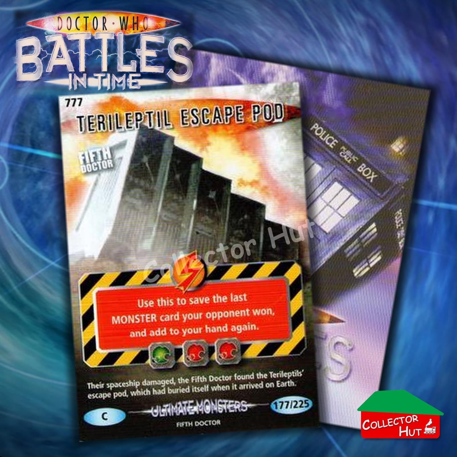 DOCTOR WHO Battles in Time #601-825 ULTIMATE MONSTERS RARE & COMMON Cards