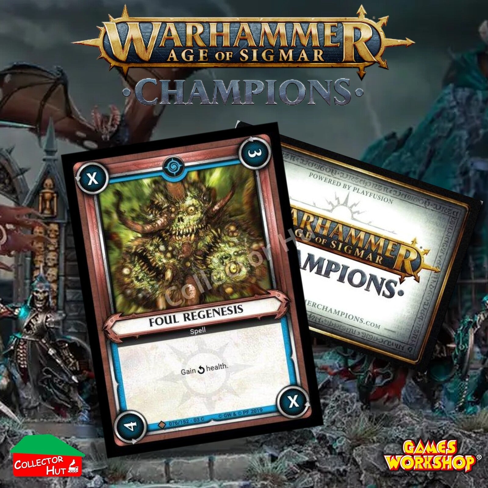 Warhammer Age of Sigmar: Champions Wave 3 SAVAGERY FOIL Cards CHOOSE SINGLES