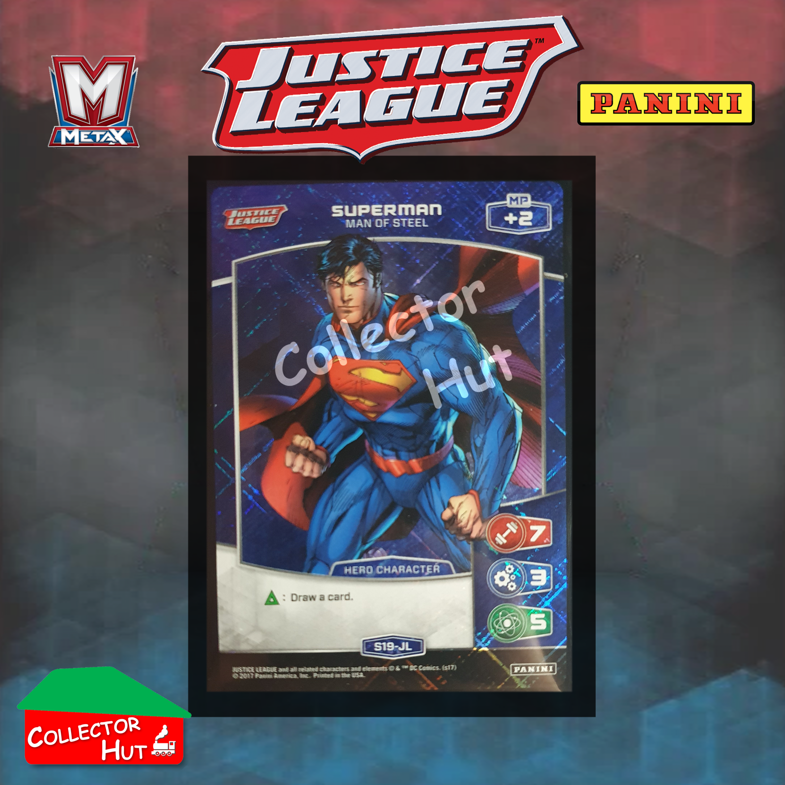 Panini MetaX DC Justice League Foil Cards S1-S72 Choose Your Card