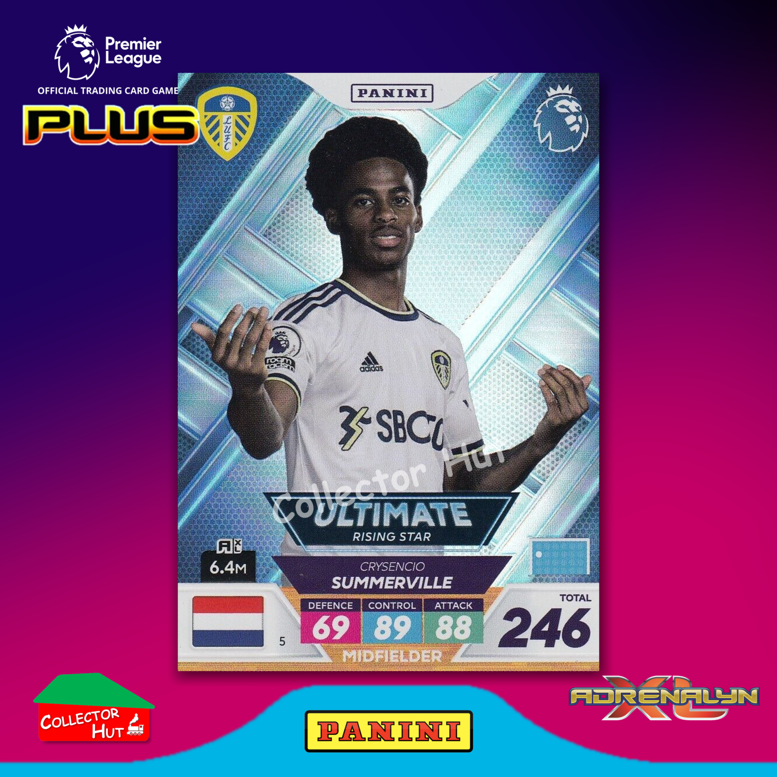 Panini Premier League Adrenalyn XL PLUS 2023 2022/23 GOLDEN BALLER & LIMITED