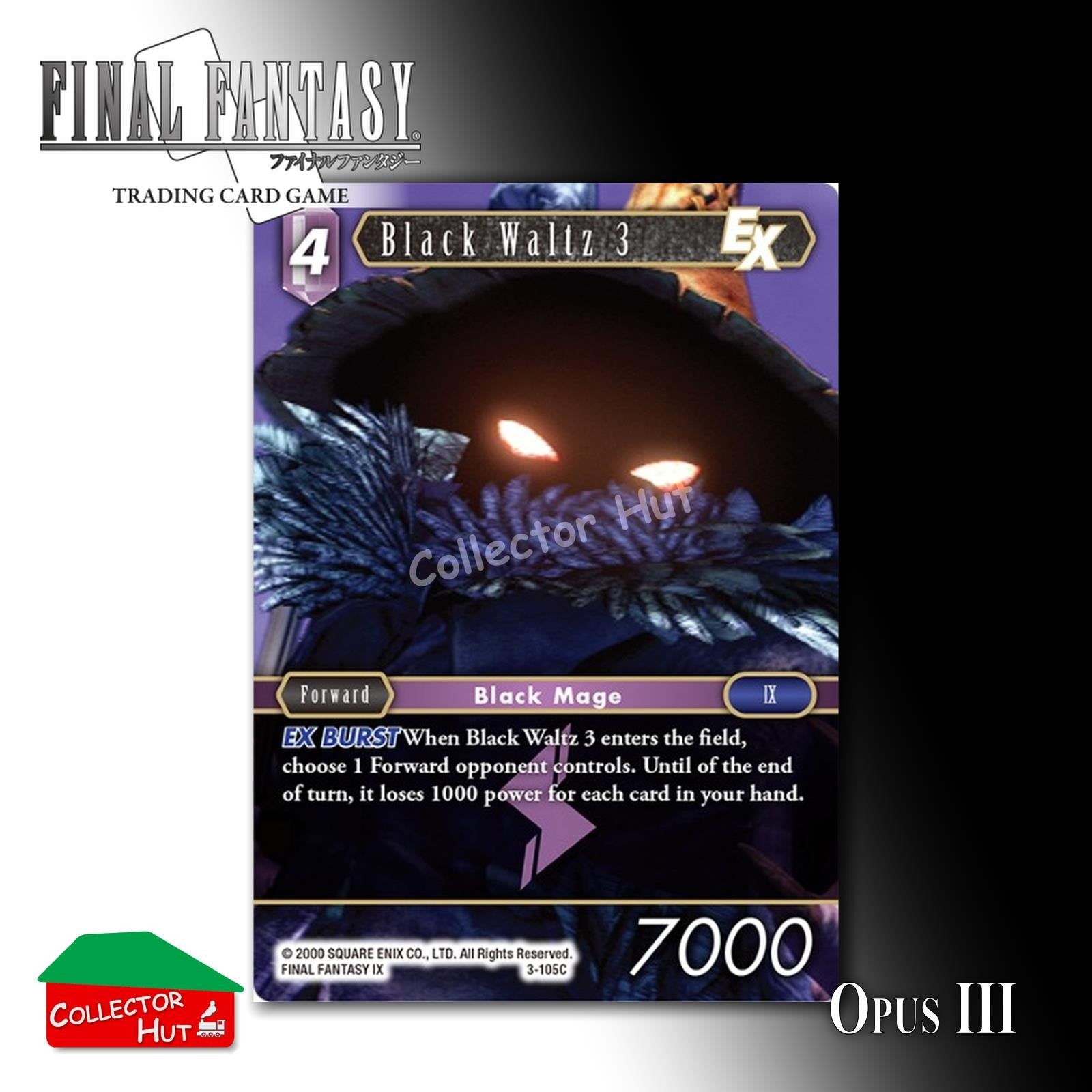 Final Fantasy Trading Card Game OPUS III 3 FOIL CARDS You Choose