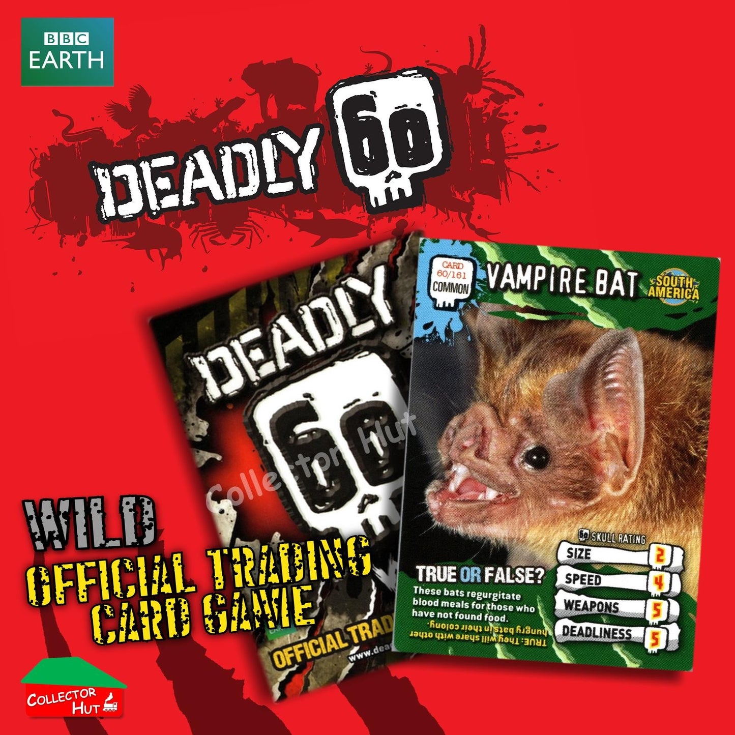 CBBC Deadly 60 WILD Trading Cards  Choose Your Cards