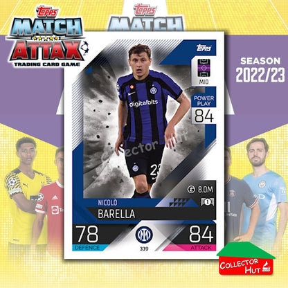 Topps Match Attax Europa Champions League 2022/23 TCG Trading Cards Base 190-387