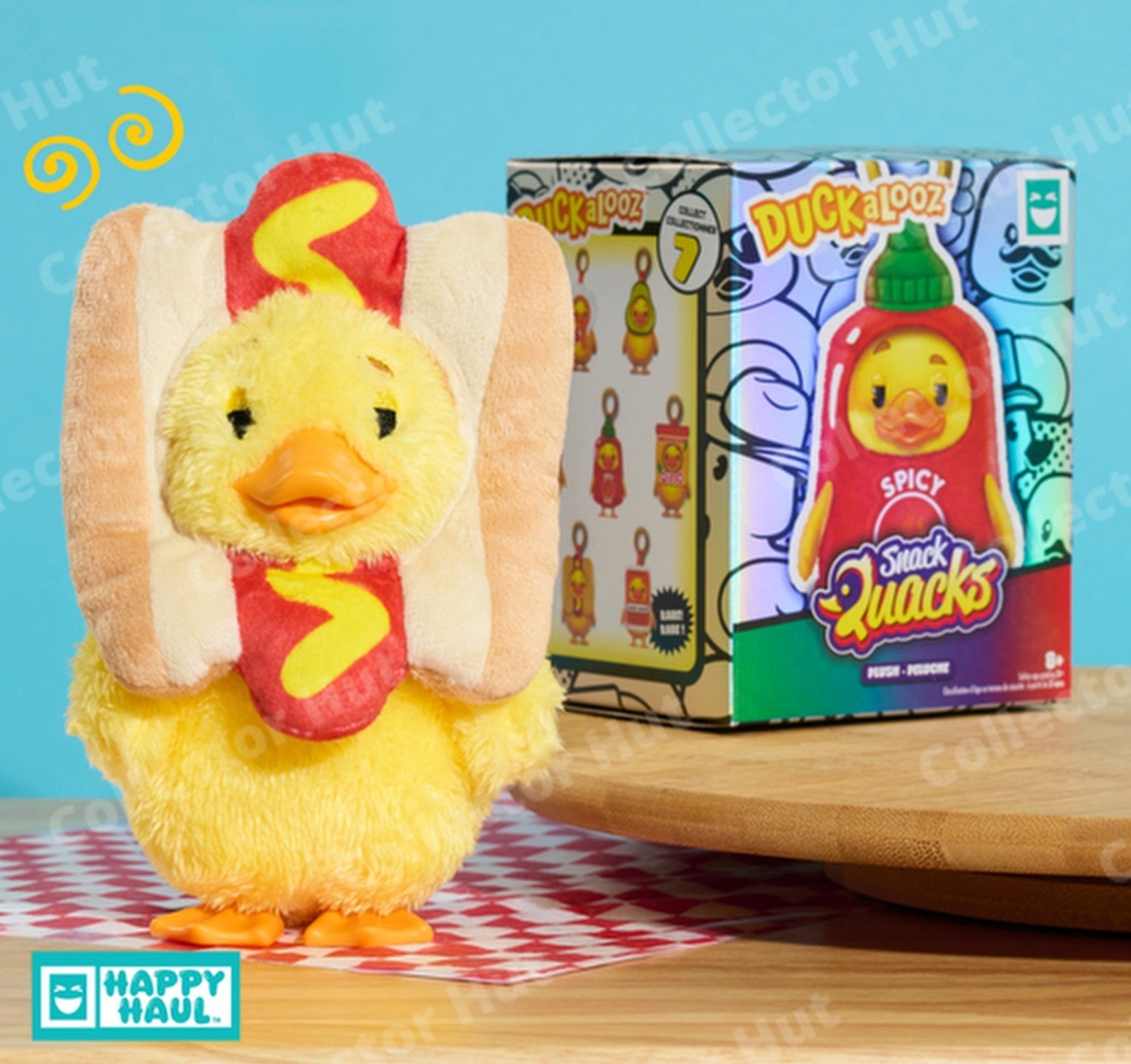 Duckalooz Snack Quacks Clip-On Blind-Box Plush IDENTIFIED