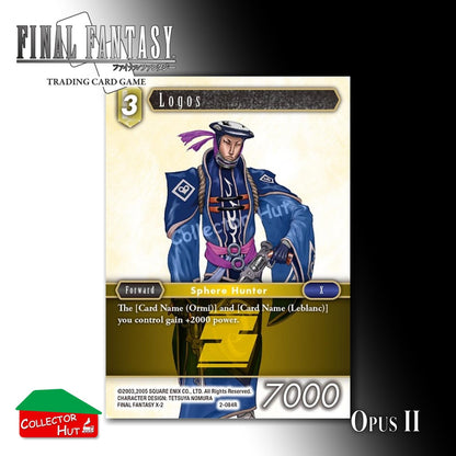 Final Fantasy Trading Card Game OPUS II 2 Singles You Choose