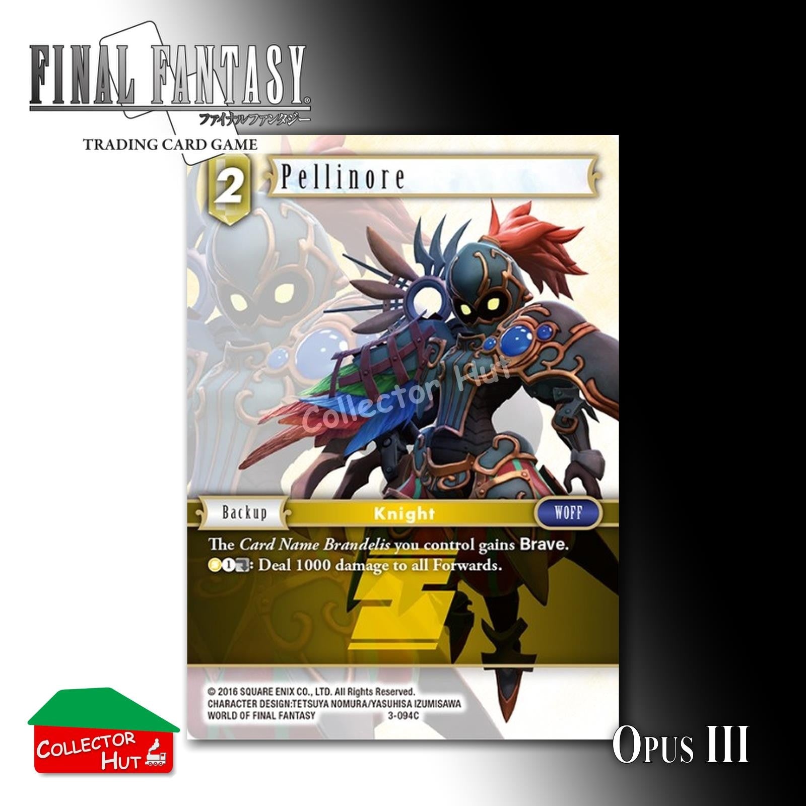 Final Fantasy Trading Card Game OPUS III 3 FOIL CARDS You Choose