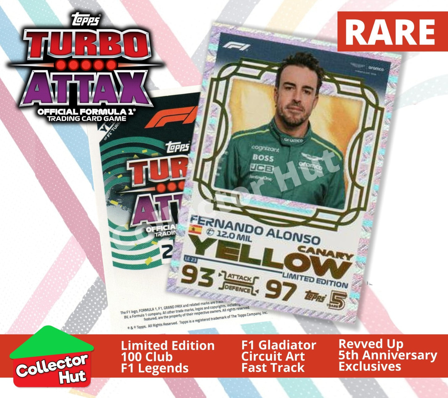 Topps Turbo Attax Formula 1 F1 2024 #313-344 RARE Limited Cards YOU CHOOSE