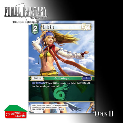 Final Fantasy Trading Card Game OPUS II 2 Singles You Choose