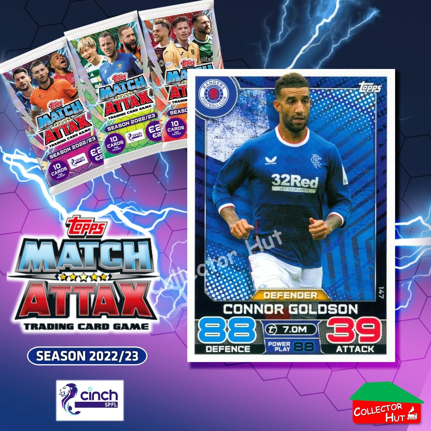 TOPPS MATCH ATTAX SPFL 2022/23 #1-162 Choose Your Card
