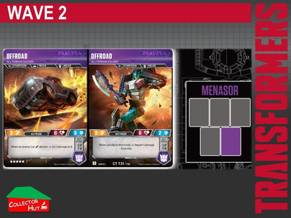 Transformers TCG CHARACTER Trading Cards All Waves