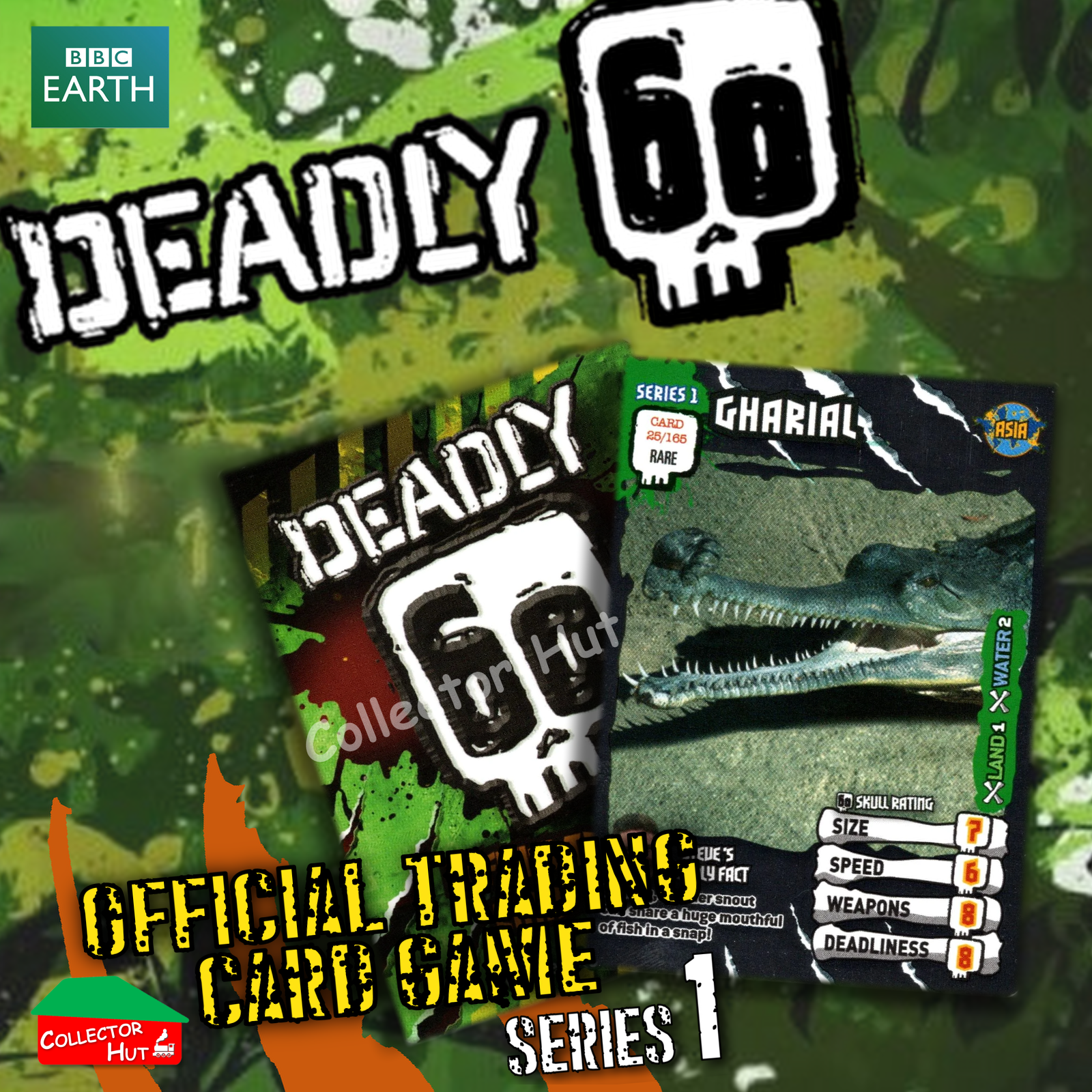CBBC Deadly 60 Season 1, 2 & Wild FOIL RARE LIMITED Trading Cards