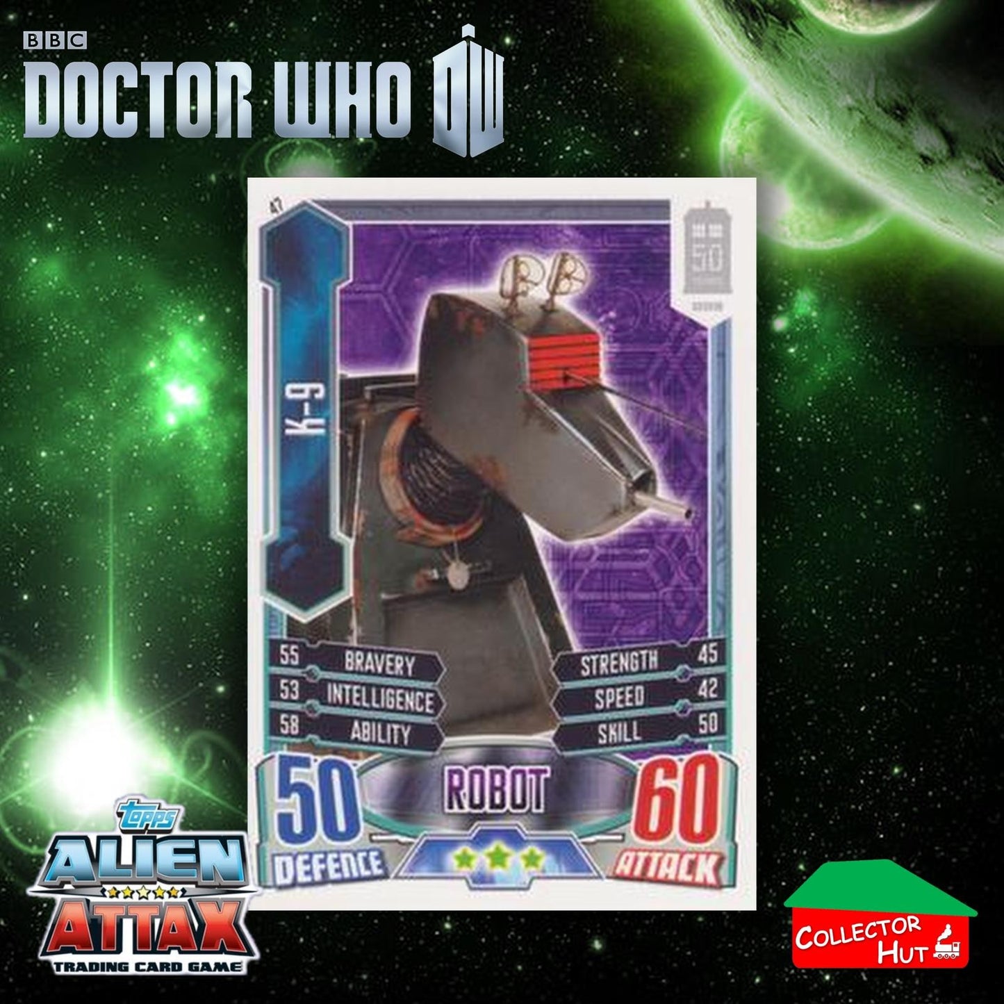 Topps Doctor Who Alien Attax 50th Anniversary Edition Companion Timeless Cards
