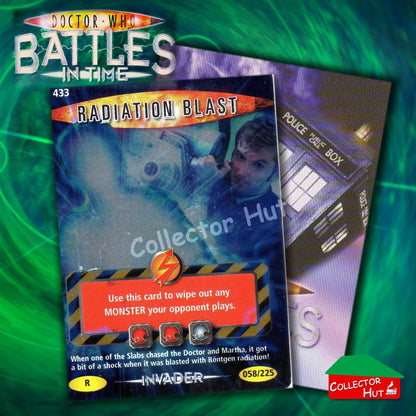 DOCTOR WHO Battles in Time #376-600 INVADER RARE & COMMON CARDS YOU CHOOSE