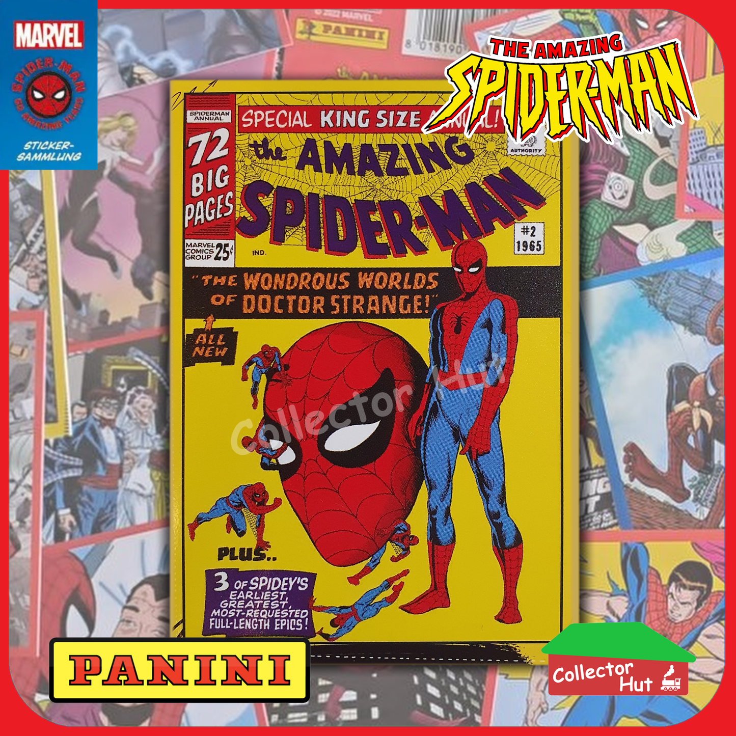 Panini The Amazing Spider-Man 60th Anniversary Trading Cards Singles 1-60