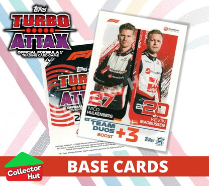 Topps Turbo Attax Formula 1 F1 2024 #1-166 Base Cards YOU CHOOSE