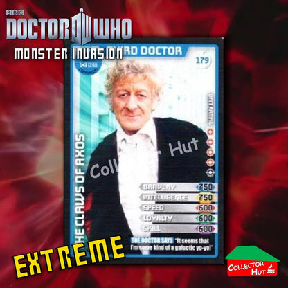 DOCTOR WHO Monster Invasion EXTREME Cards 166-344 New Fresh & Sleeved YOU CHOOSE