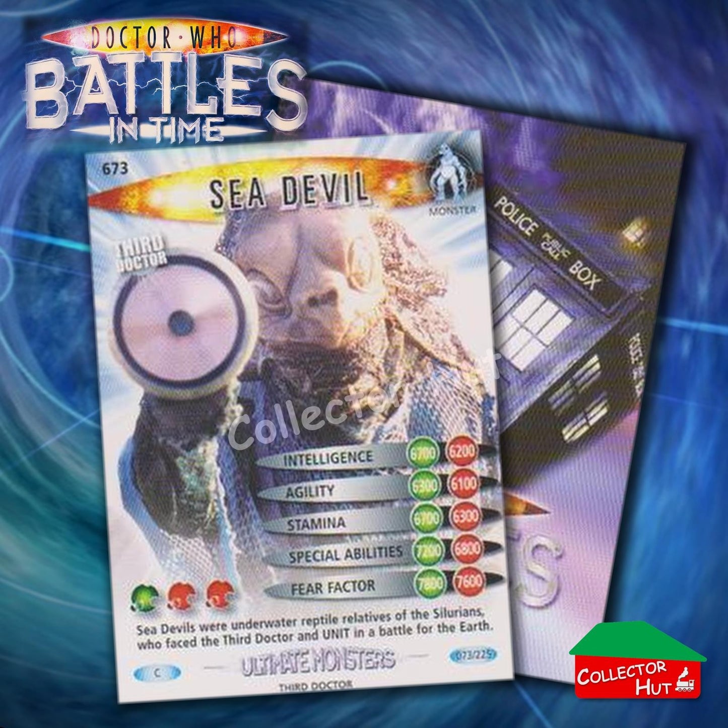 DOCTOR WHO Battles in Time #601-825 ULTIMATE MONSTERS RARE & COMMON Cards