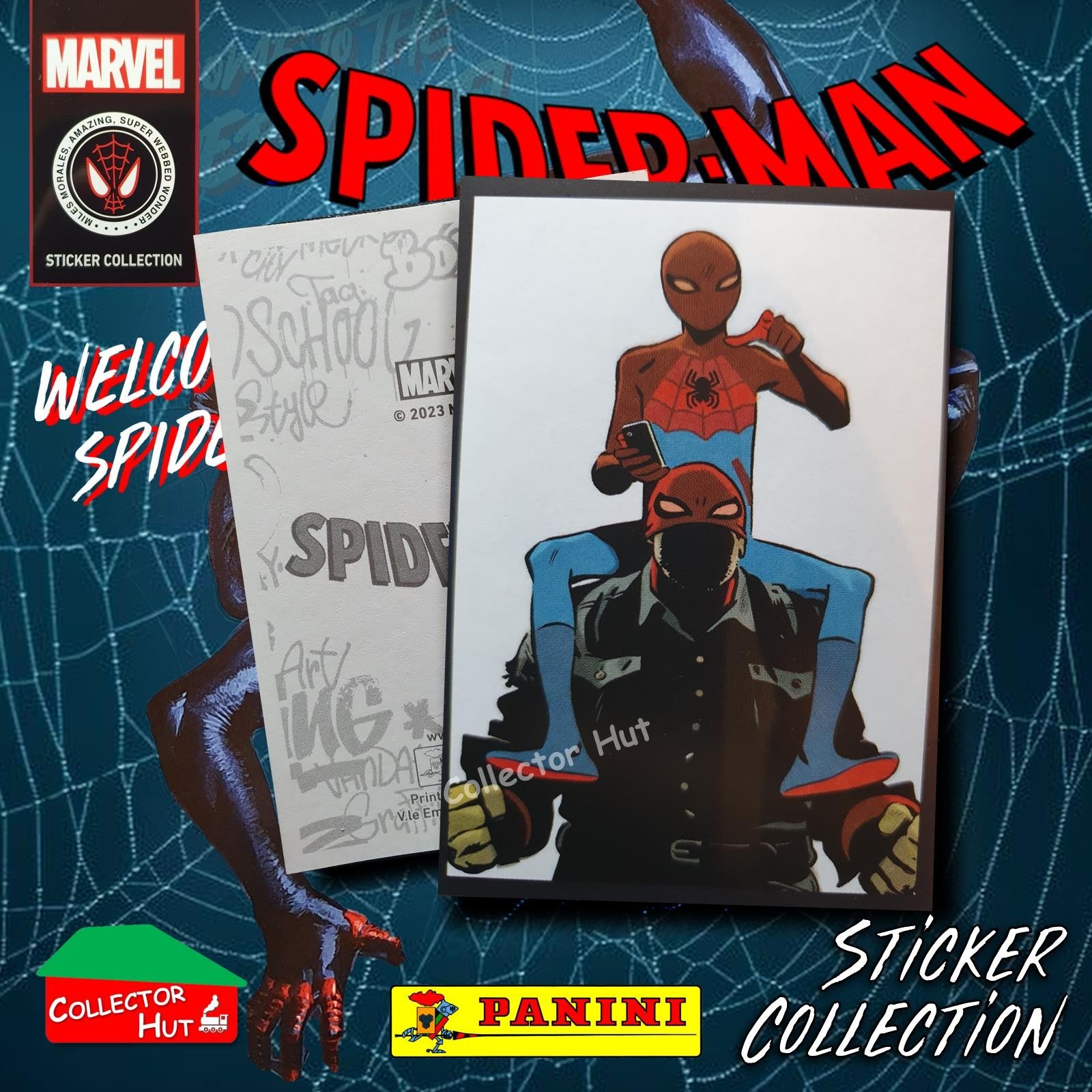Panini Spider-Man Spider-Verse 2023 Collection Sticker Singles #1-163 & F1-30