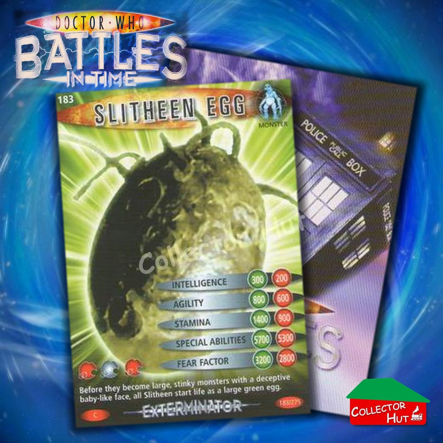 DOCTOR WHO Battles in Time #140-275 EXTERMINATOR RARE & COMMON Cards YOU CHOOSE