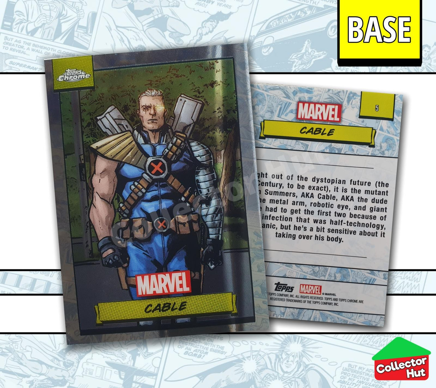 Marvel Topps Chrome 2024 Base Card Collection 1-150 YOU CHOOSE