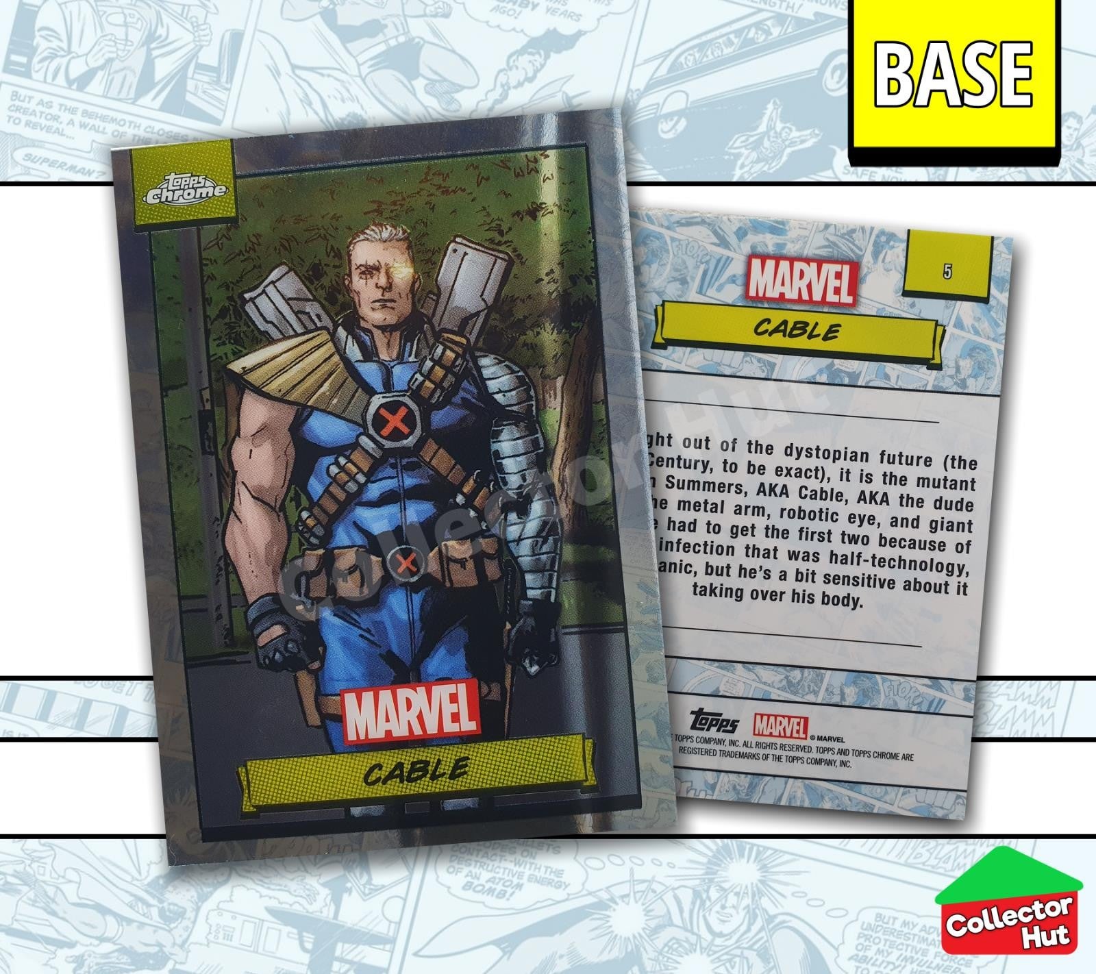 Marvel Topps Chrome 2024 Base Card Collection 1-150 YOU CHOOSE