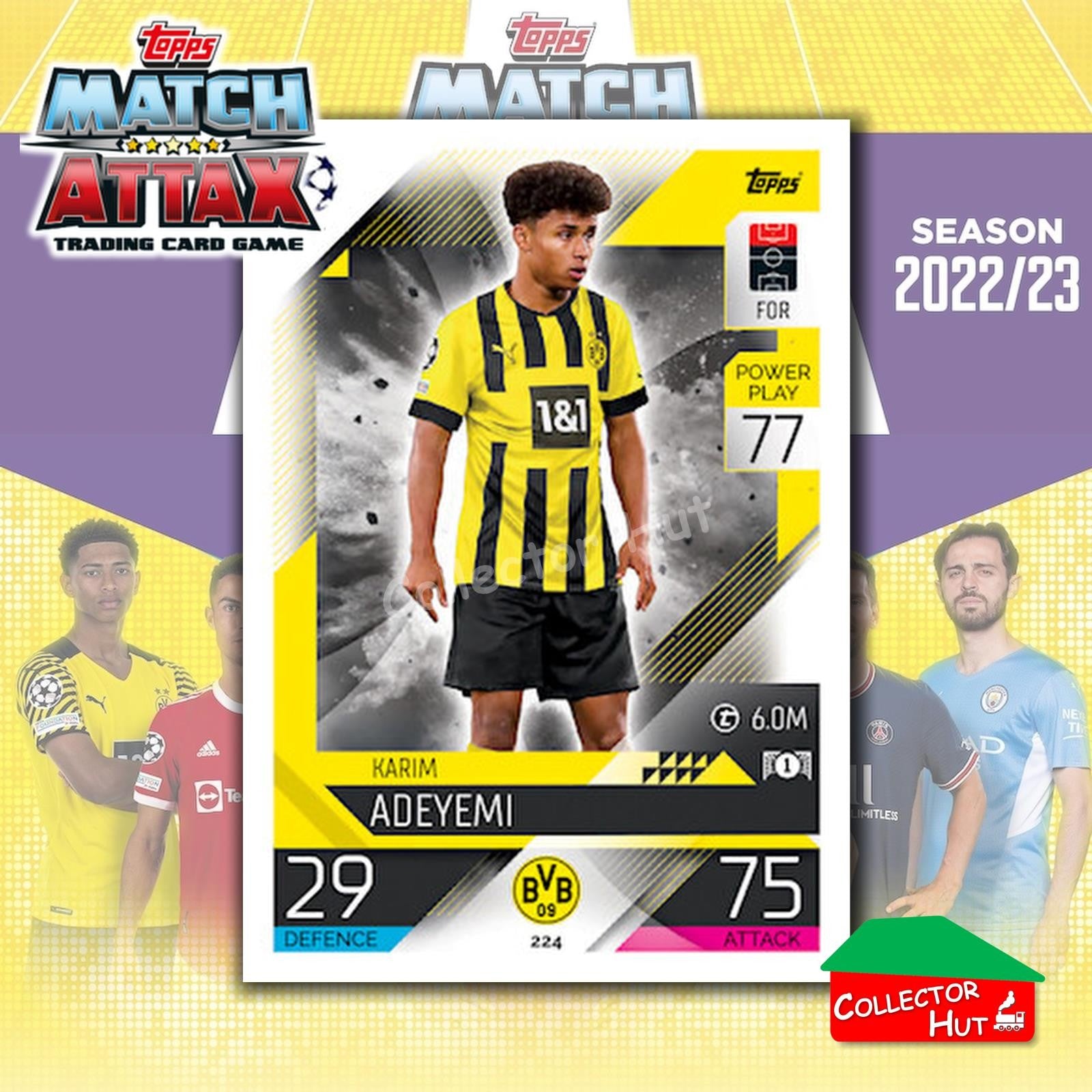 Topps Match Attax Europa Champions League 2022/23 TCG Trading Cards Base 190-387