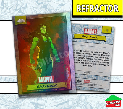 Marvel Topps Chrome 2024 REFRACTOR Card Collection YOU CHOOSE