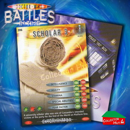 DOCTOR WHO Battles in Time #140-275 EXTERMINATOR RARE & COMMON Cards YOU CHOOSE