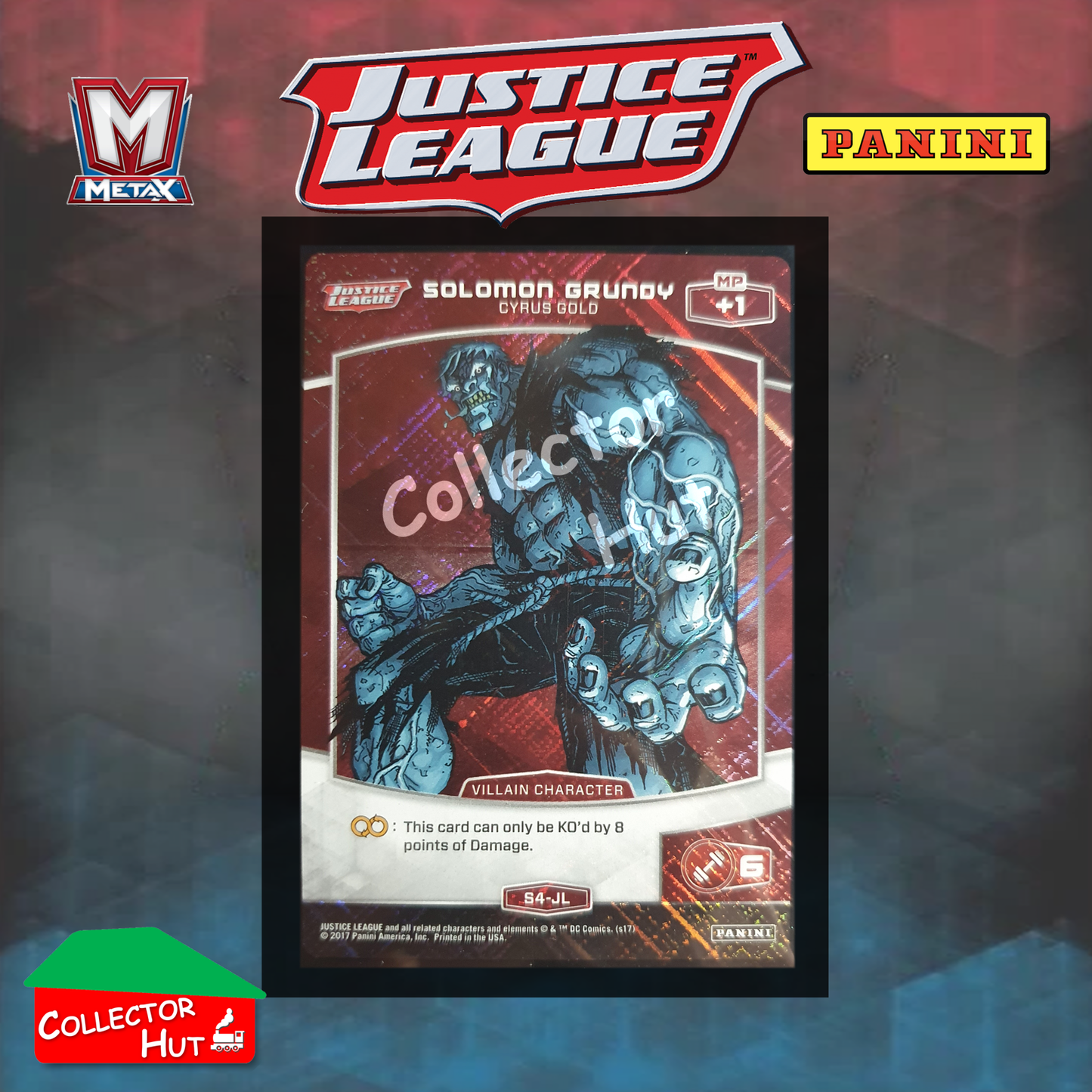 Panini MetaX DC Justice League Foil Cards S1-S72 Choose Your Card