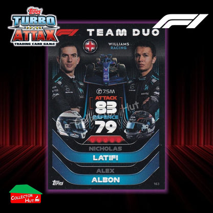Topps Turbo Attax Formula 1 F1 2022 #136-279 Base Cards YOU CHOOSE