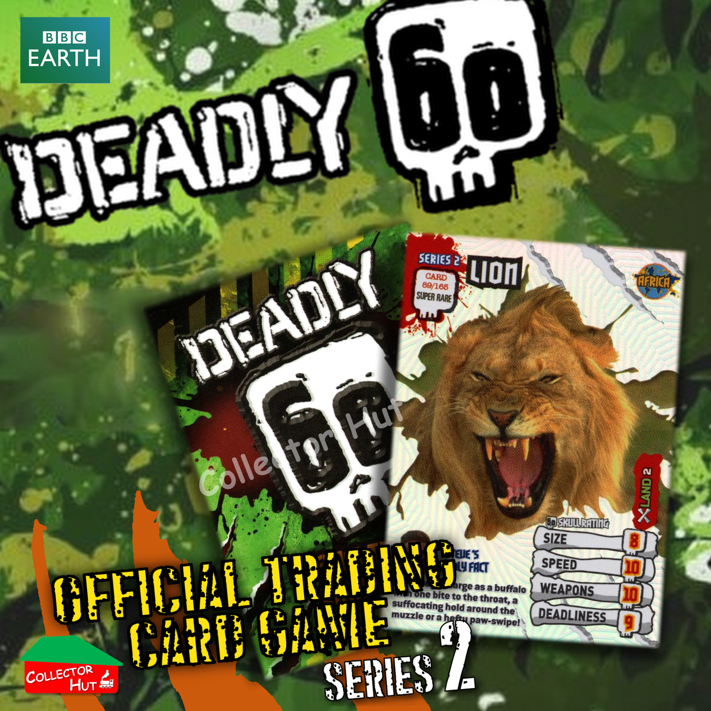 CBBC Deadly 60 Season 1, 2 & Wild FOIL RARE LIMITED Trading Cards