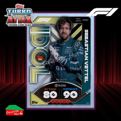 Topps Turbo Attax Formula 1 F1 2022 Limited Edition, 100 Club & Foil Cards