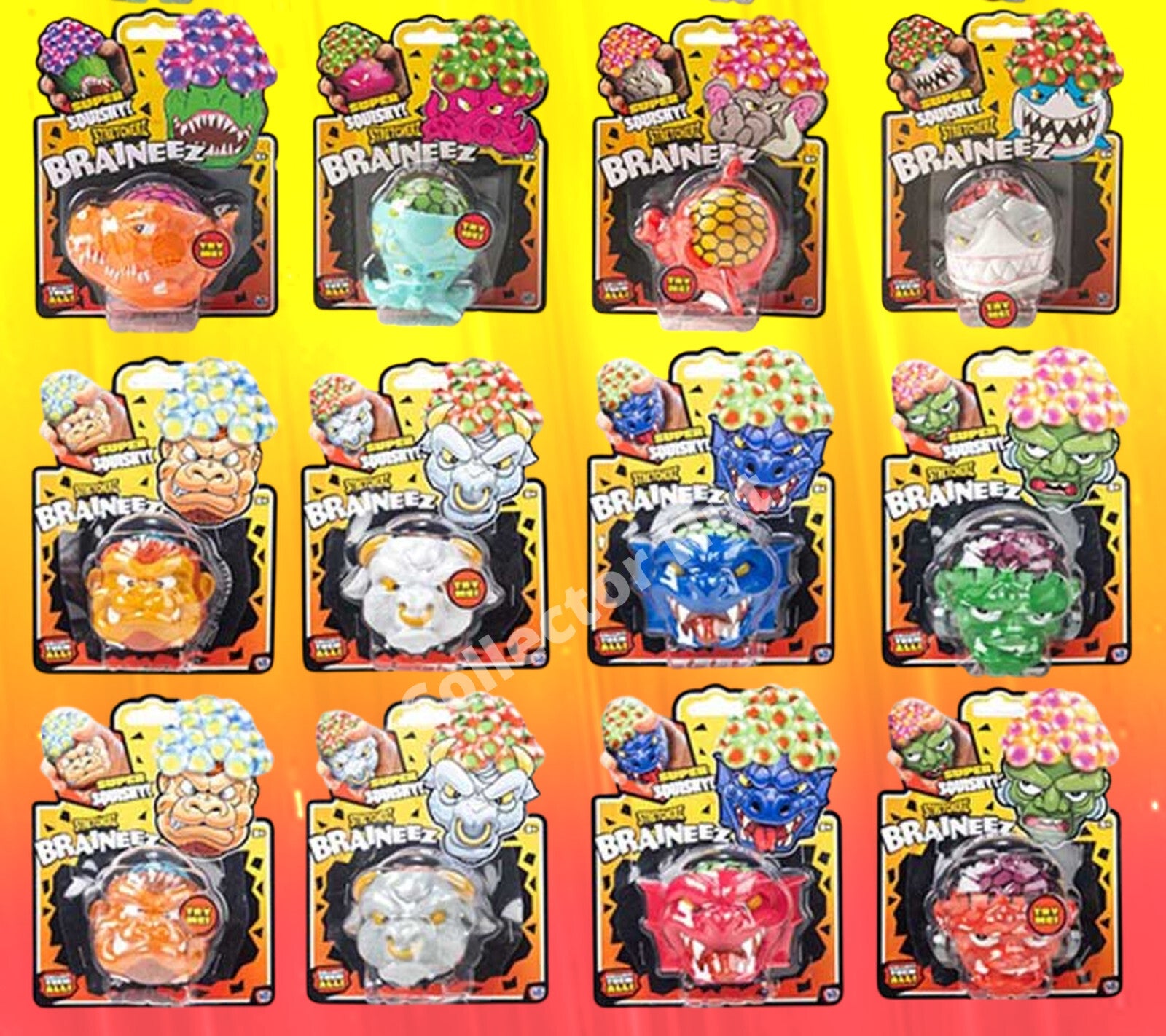 Stretcherz Braineez Super Squishy Sensory Toys