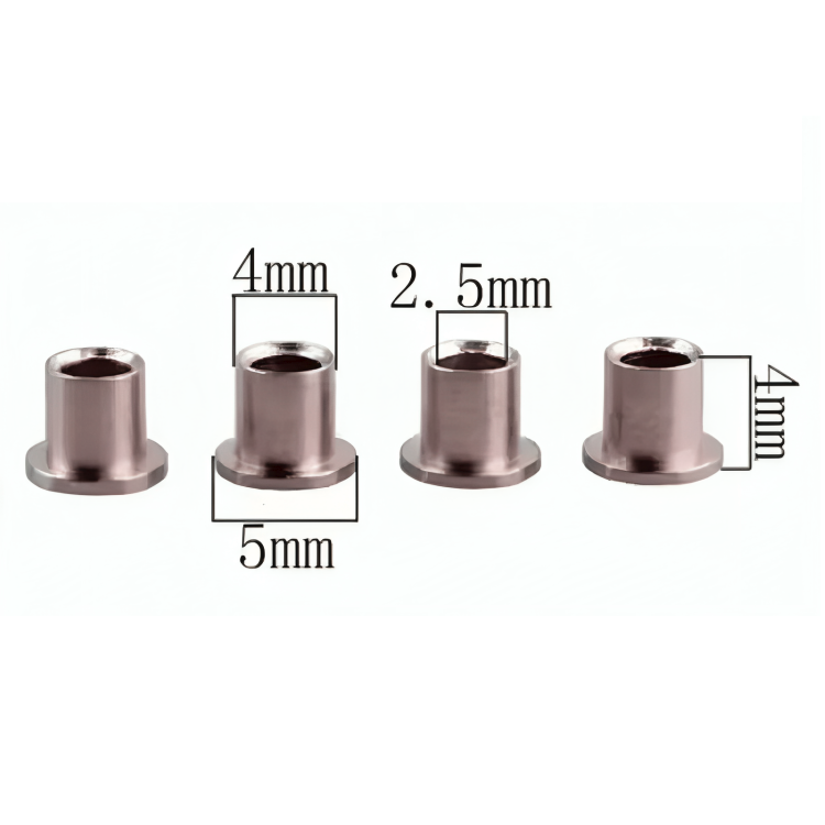 RC Model Car Suspension Bushings Metal Cap Fittings