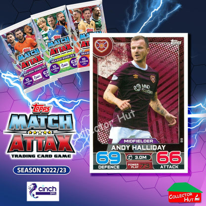 TOPPS MATCH ATTAX SPFL 2022/23 #1-162 Choose Your Card