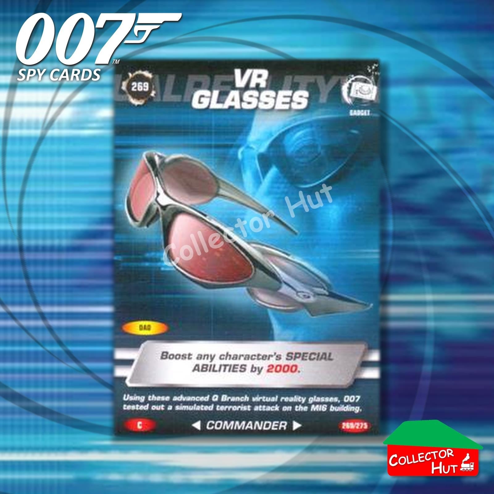 James Bond 007 Commander Spy Cards BASE COMMON YOU CHOOSE